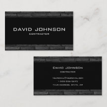 Conception simple de brique noire et grise