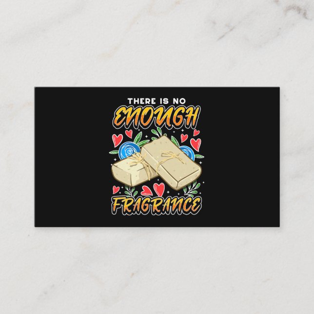 Carte De Visite Conception Soapmaking Pour La Fabrication De Savon (Devant)