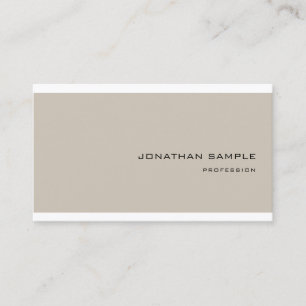 Carte De Visite Conception Sophistiquée Tendance Simple Moderne Si