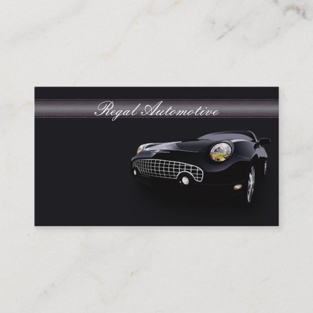 Carte De Visite Concessionnaire automobile d'occasion (Devant)