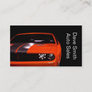 Carte De Visite Concessionnaire automobile utilisé