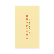 Concessionnaire D'Oeuf Personnalisé Moderne Nom De