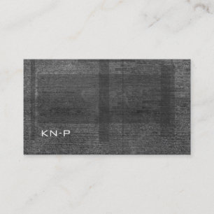 Carte De Visite concrete