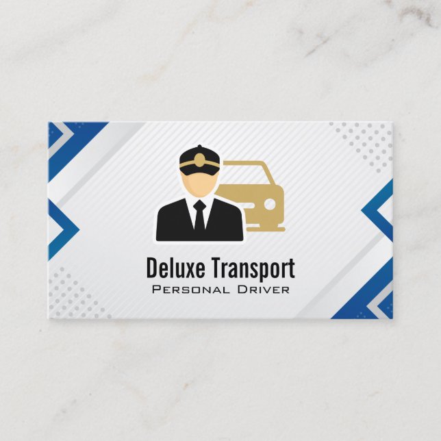 Carte De Visite Conducteur | Chauffeur | Transport (Devant)