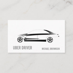 Carte De Visite Conducteur Voiture Métallique Auto Qr