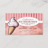 Cône de crème glacée lunaire | Ice Cream Shop