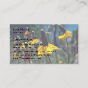 Carte De Visite Coneflowers