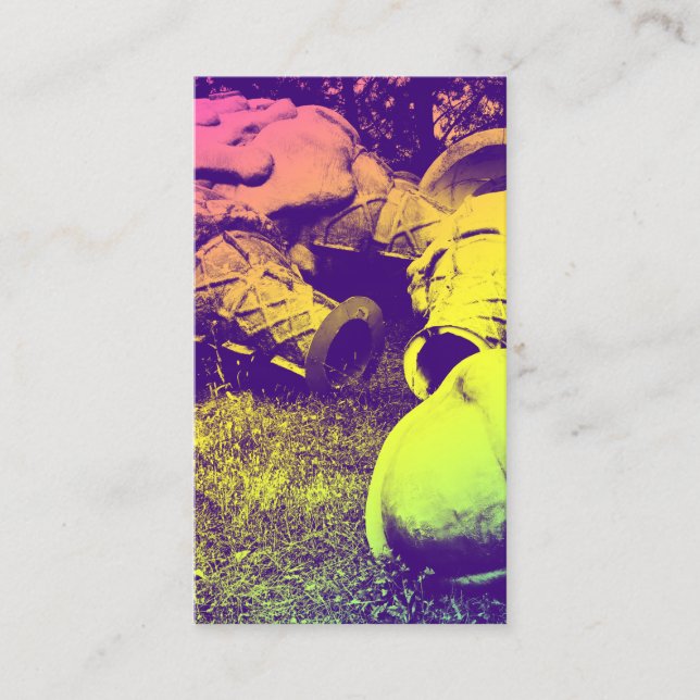 Carte De Visite cônes de crème glacée d'été en fibre de verre (Devant)