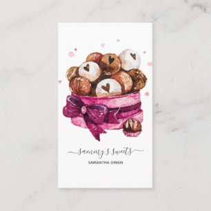 Carte de visite Confections Chocolatier
