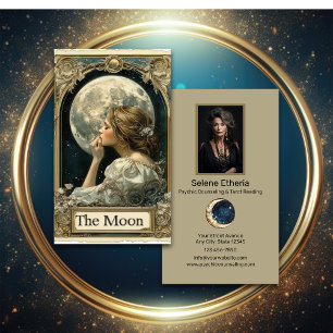 Carte De Visite Conseil psychologique et lecture de Tarot