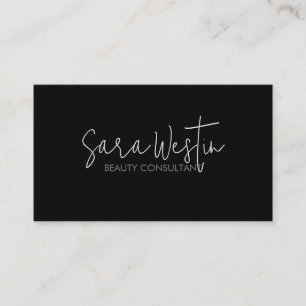 Carte De Visite Conseiller en beauté Beauticienne 