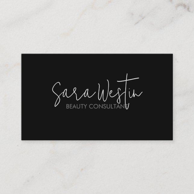 Carte De Visite Conseiller en beauté Beauticienne  (Devant)