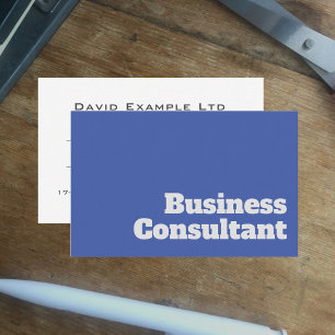 Carte De Visite Conseiller en entreprise