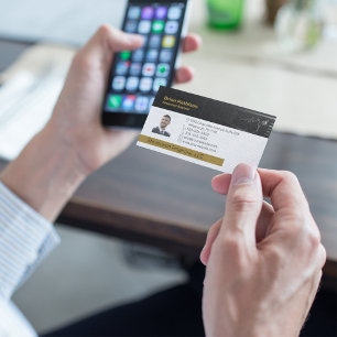 Carte De Visite Conseiller financier Planner Professionnel