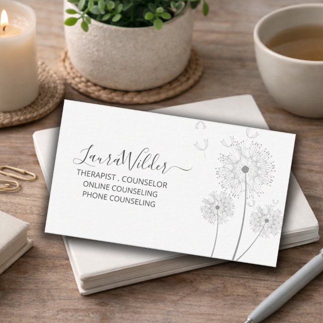 Carte De Visite Conseiller Thérapeute (Créateur téléchargé)