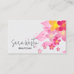 Carte De Visite Conseillère en beauté Esthéticienne