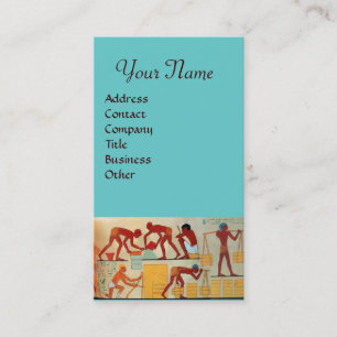 CARTE DE VISITE CONSTRUCTION ARCHITECTURALE D'ÉGYPTE ANTIQUE
