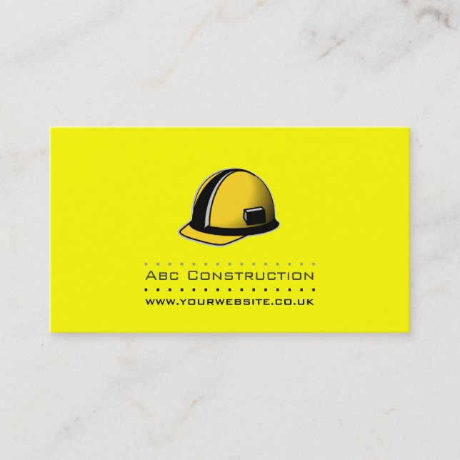 Carte De Visite Construction/Carte de visite de construction v2 (Devant)