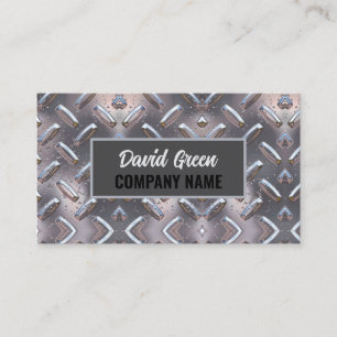 Carte De Visite Construction de l'entrepreneur en construction méc