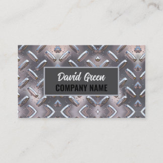 Carte De Visite Construction de l'entrepreneur en construction méc