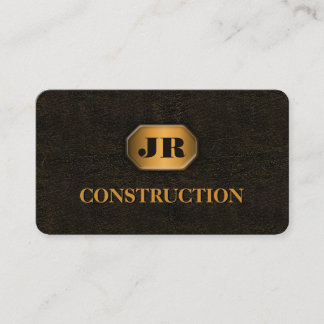 Carte De Visite Construction en fer forgé rouillé