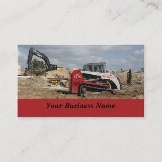 Carte De Visite Construction et entrepreneur