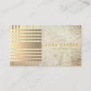 Carte De Visite Construction géométrique de finances de rétro o