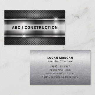 Carte De Visite Construction Métallique Professionnelle Sur Mesure