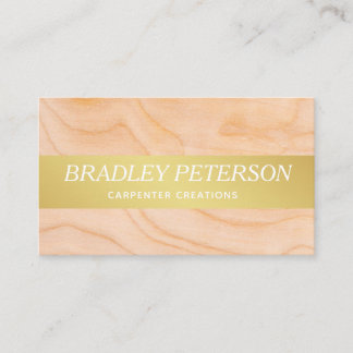 Carte De Visite Construction moderne Handman Carpenter Outils Bois