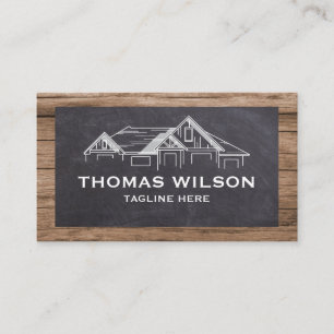 Carte De Visite Construction moderne Handyman Carpenter Outils Bus