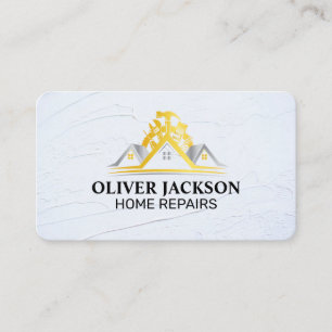 Carte De Visite Construction   Réparateur Bricoleur   Outils