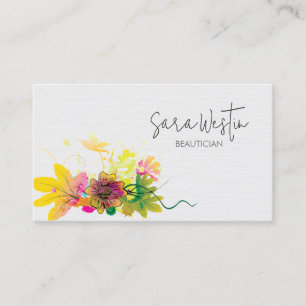 Carte De Visite Consultant Beauticienne