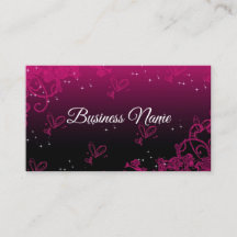 Consultant en calligraphie rose et noir