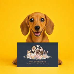 Carte De Visite Consultant en Comportement Canin Formation Calme p