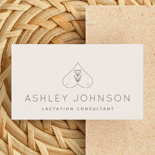 Carte De Visite Consultant en lactation Expert en allaitement Neut (Créateur téléchargé)