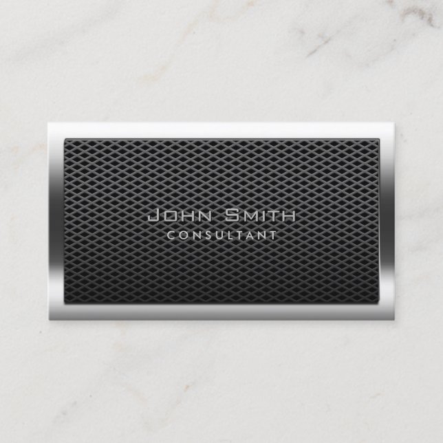 Carte De Visite Consultant en matière professionnel de frontière (Devant)