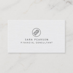 Carte De Visite Consultant financier Dollar Balise finance