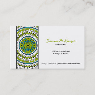 Carte De Visite Consultant Henna Mehndi
