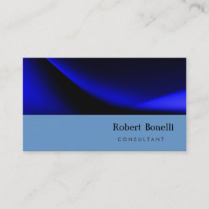 Carte de visite consultant moderne de la Plaque bl
