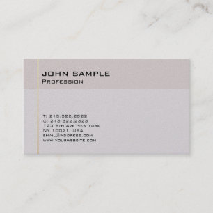 Carte De Visite Consultant professionnel simple et élégant Luxe