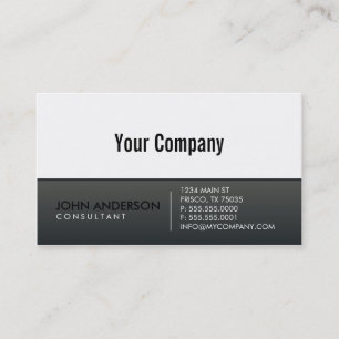 Carte de visite contemporain
