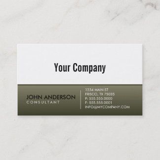 Carte de visite contemporain