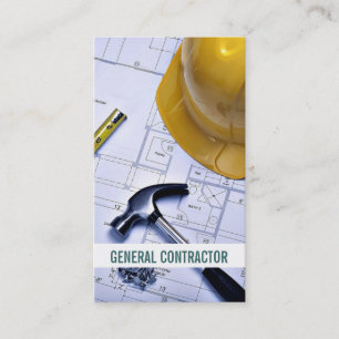 Carte De Visite Contractant général Constructeur