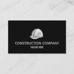 Carte De Visite Contracteur de construction professionnelle Métal