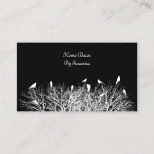 Carte De Visite Contraster noir et blanc