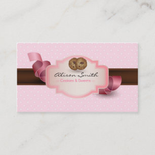 Carte De Visite Cookies et Sweets