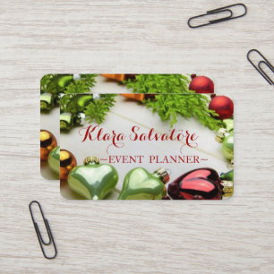 Carte De Visite Cool Awesome Noël Ornements Wreath