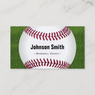 Carte De Visite Cool Baseball Softball Coach Joueur formateur Pers