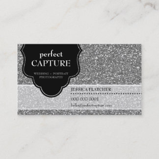 CARTE DE VISITE cool bold capturé parties scintill