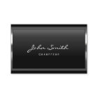 Carte de visite cool de Chauffeur frontalier en mé